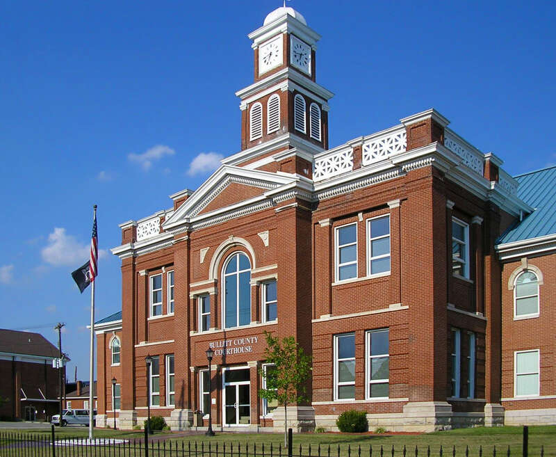 Bullitt County Courthouse in Shepherdsville, KY