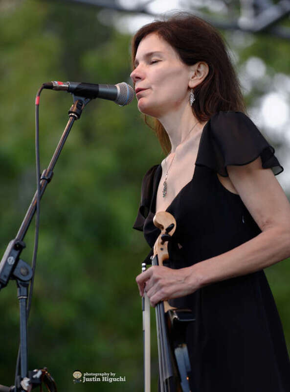 10,000 Maniacs performing live at Pittsford Park in Lake Forest California on Sunday July 26th, 2015.