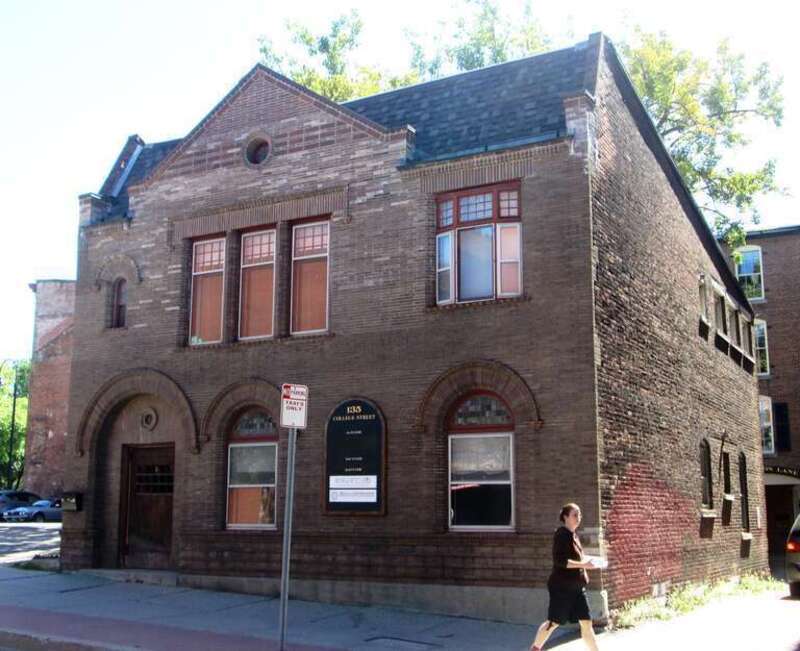 135 College Street, the Paul, Frank &amp;amp; Collins Building, between Pine and St. Paul Streets in Burlington, Vermont was built in 1899 in the Renaissance Revival style as the office of Dr. W. H. Englesby.  It is part of the Wells-Richardson Complex