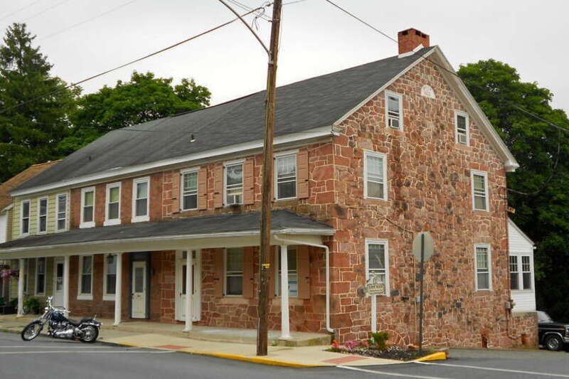 Building on Main Street, Adamstown, Lancaster County, Pennsylvania