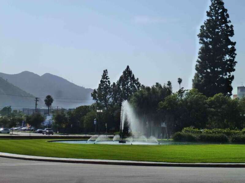2013 - Entrance Fountain, Forest Lawn Memorial Park, Glendale, CA