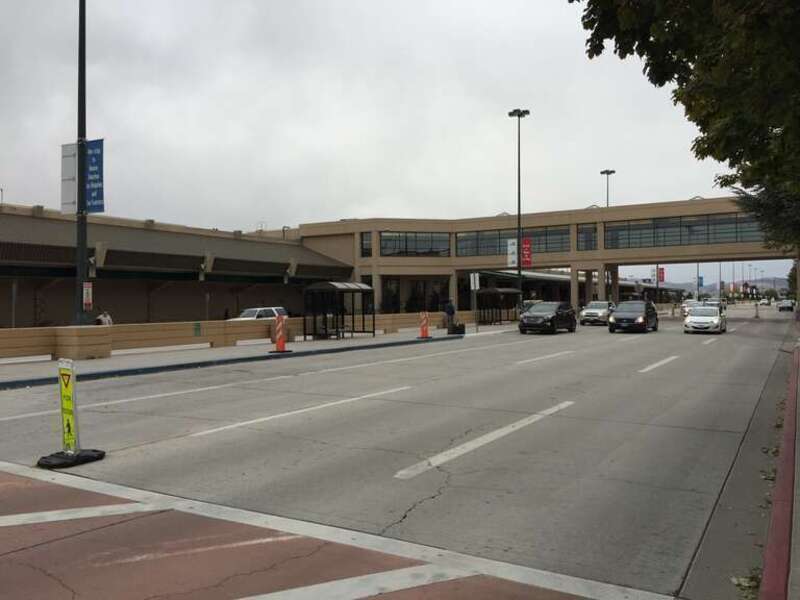 Entrance to the main terminal at Reno–Tahoe International Airport, Nevada
