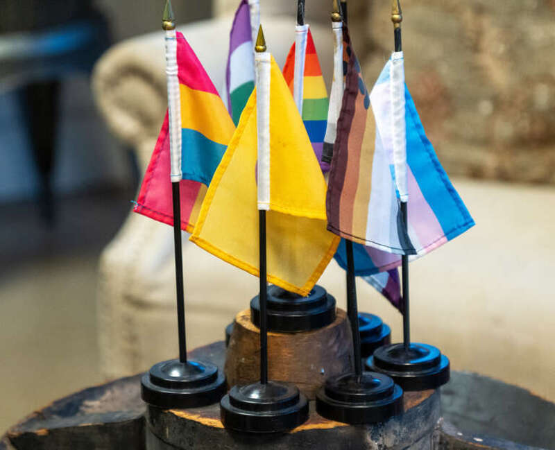 Paint the Town Colorful With Pride  is a one-of-a-kind, month long celebration in June, 2021, as countless homes, businesses, and neighborhoods collectively show their pride using an array of lively decorations, signs, and art in our nation's