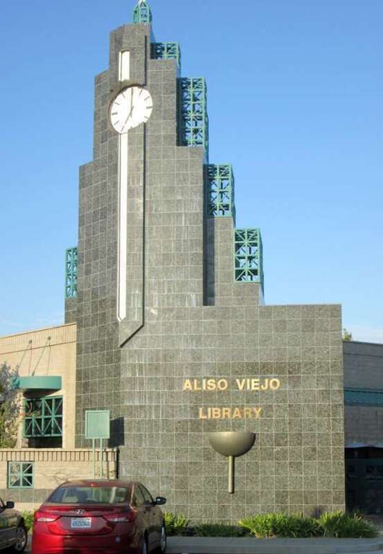 The Aliso Viejo Branch of the Orange County Public Library is located at 1 Journey.