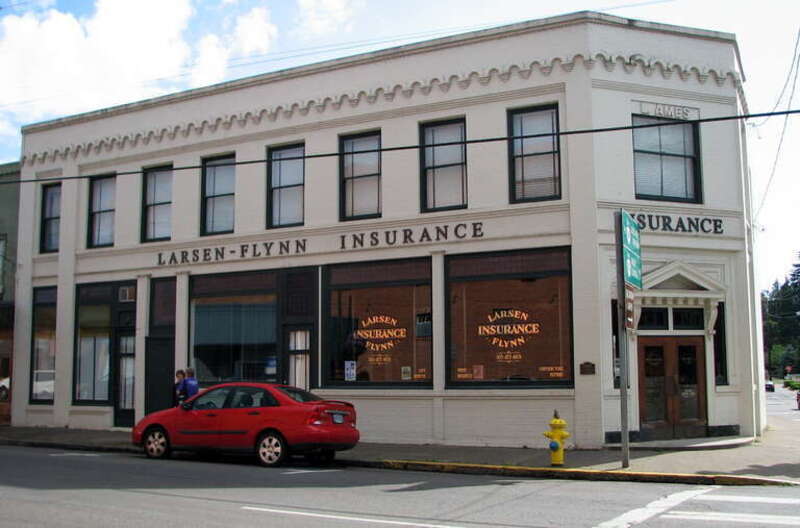 The historic L. Ames Building / People's Bank Building, located at the corner of Water and Main Streets in Silverton, Oregon, United States, lies within the Silverton Commercial Historic District.


This is an image of a place or building that is