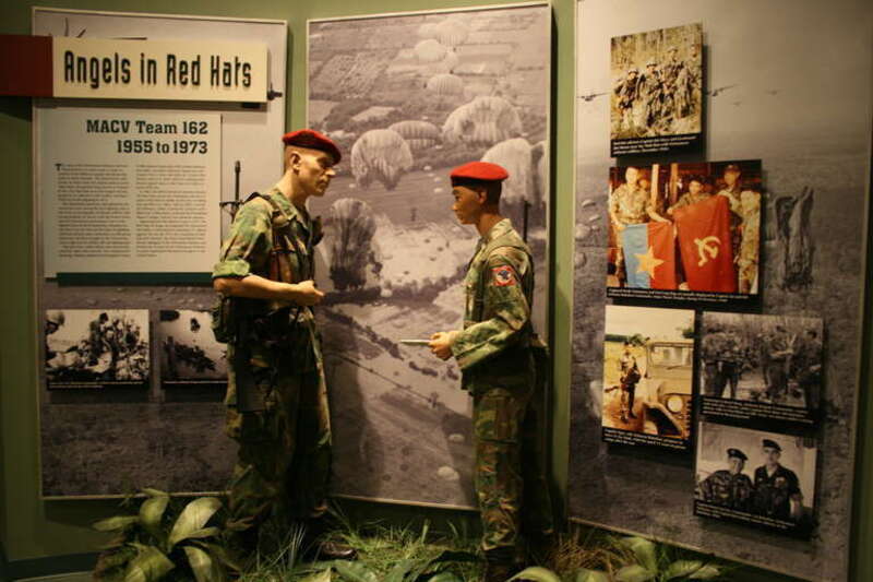 Airborne and Special Operations Museum, Fayetteville, North Carolina. Complete indexed photo collection at WorldHistoryPics.com.