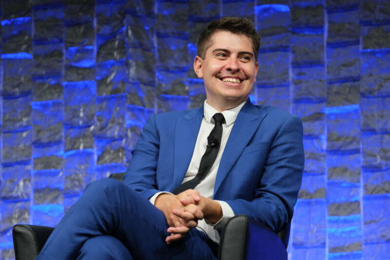 Libertarian Party Campaigns Advisor Apollo Pazell speaking on a panel at FreedomFest 2021 at the Rushmore Plaza Civic Center in Rapid City, South Dakota