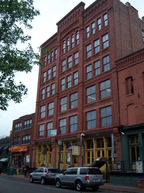 Bentley and Settle Warehouse at 120 Walton Street, Syracuse, New York
