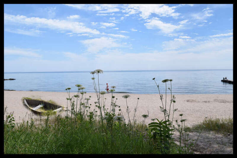 This public beach on Lake Michigan  is located north and east of downtown Sheboygan.