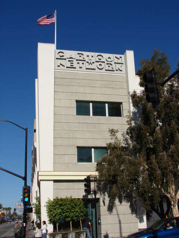 Cartoon Network Studios building in Downtown Burbank, California.