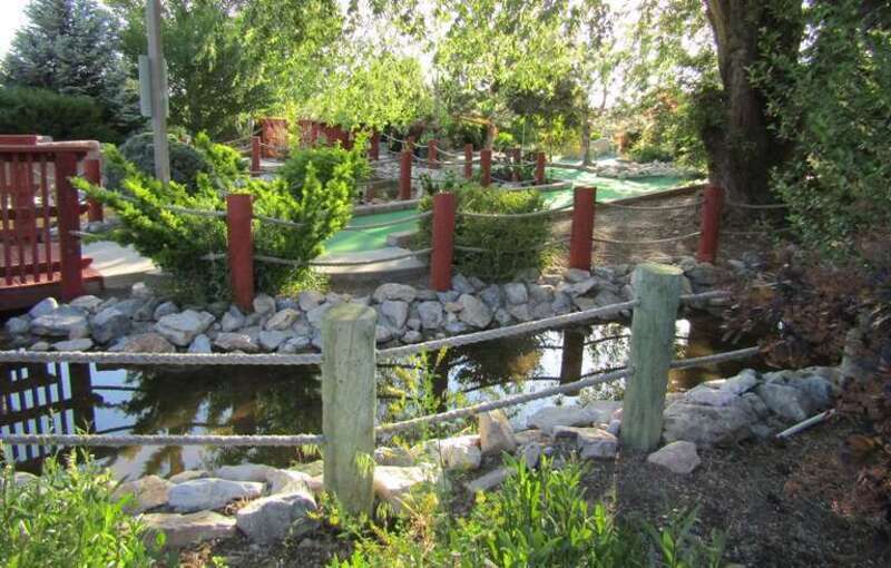 Mini golf course in Orem, Utah.
