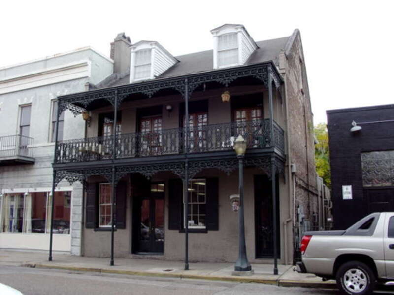 Cavallero House at 7 North Jackson Street in Mobile, Alabama.
