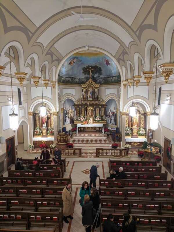 Christmas midnight mass 2019 at Our Lady of Victory Roman Catholic Church