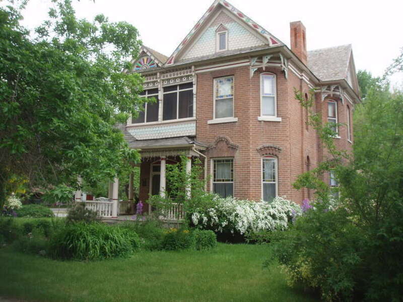 The Charles W. Cross House, a historic home in Ogden, Utah, United States.