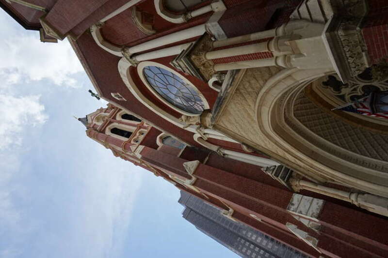 The Cathedral Santuario de Guadalupe in Dallas, Texas (United States).
