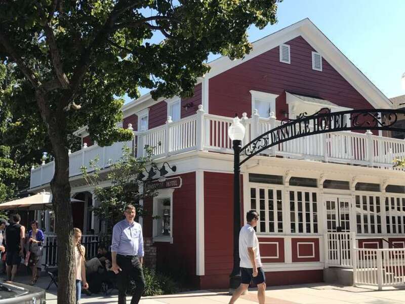Historic Danville Hotel, in Downtown