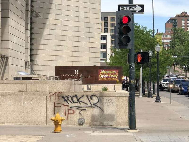 Denver Protest Aftermath May 30th