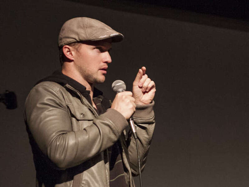 (May 14, 2014) William Eubank appeared in person at the Brattle Theatre to discuss his new film, The Signal.