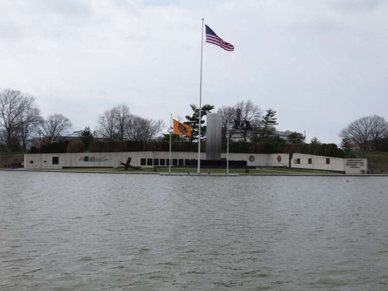 9/11 Memorial in Eisenhower Park in Nassau County, New York in 2017