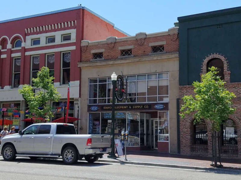 The Empire Theater (1910) in Boise, Idaho, is part of the Boise Historic District.
