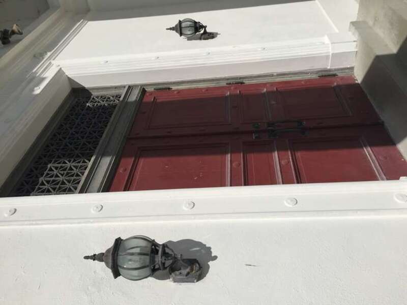 Entrance Doors, original to the Karpeles Manuscript Library Museum, Jacksonville, built in 1921