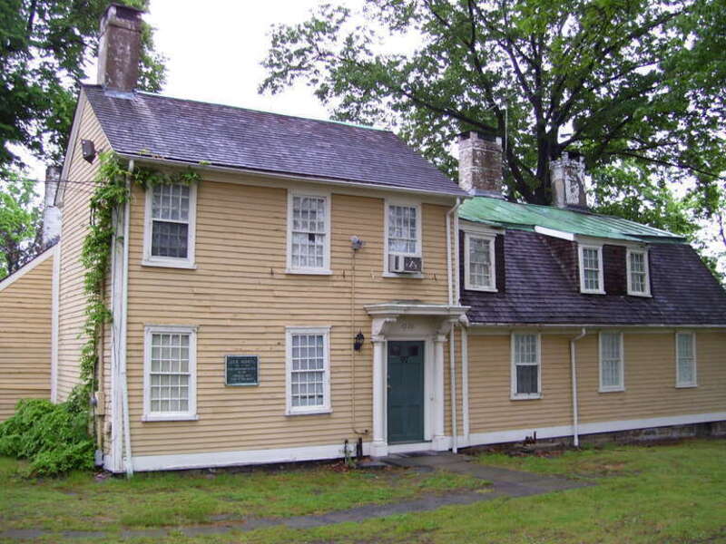 This is my 2008 photo of the Esek Hopkins House in Providence.