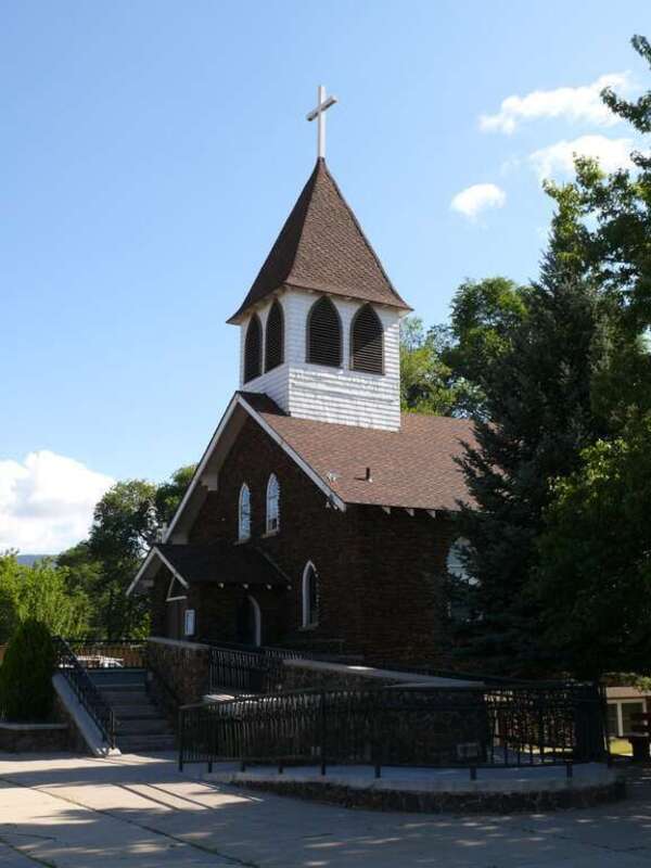 Our Lady of Guadaloupe Church in Flagstaff (Arizona, USA).