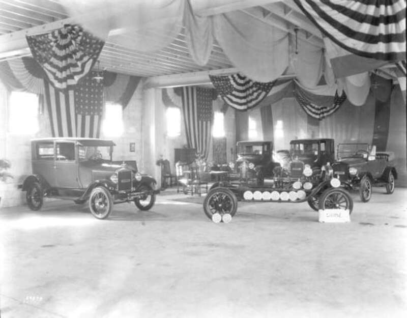 Local call number: RC15838Title: Ford auto show at the Miami Biltmore: Coral Gables, FloridaDate: November 27, 1926Photographer: http://floridamemory.com/solr-search/results/?q=collection:%22Florida Photographic Collection&quot; AND
