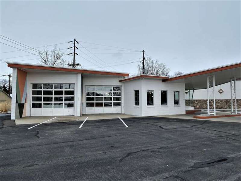 Forty-Four and Sixty-Six Service Station  Facility is currently purposed as a professional office.