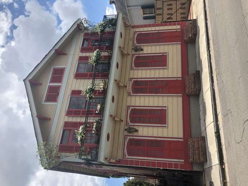 House in the historic French Quarter of New Orleans, Louisiana.