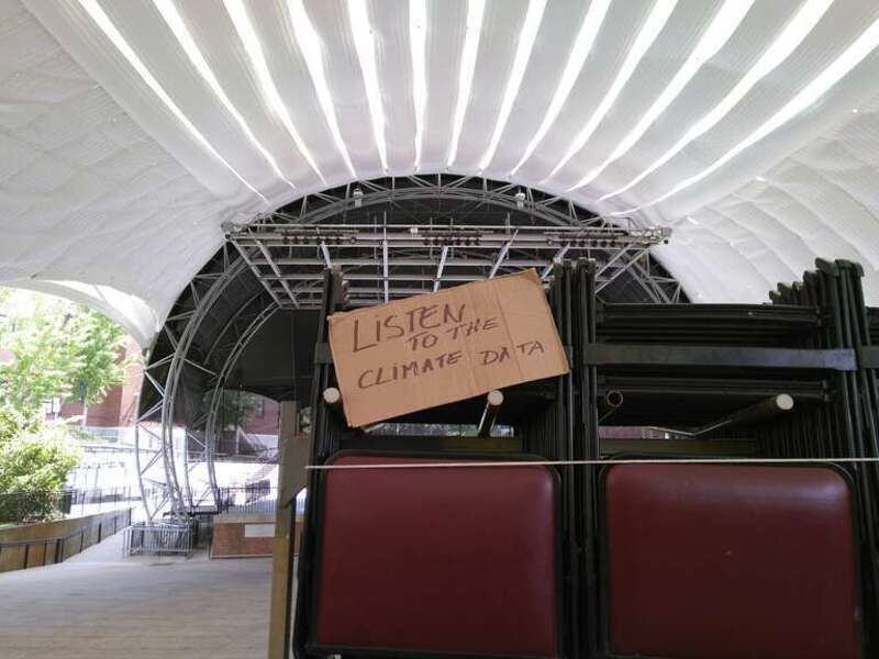 Impressions from the FridaysForFuture Climate Strike in Charlottesville on 24 May 2019