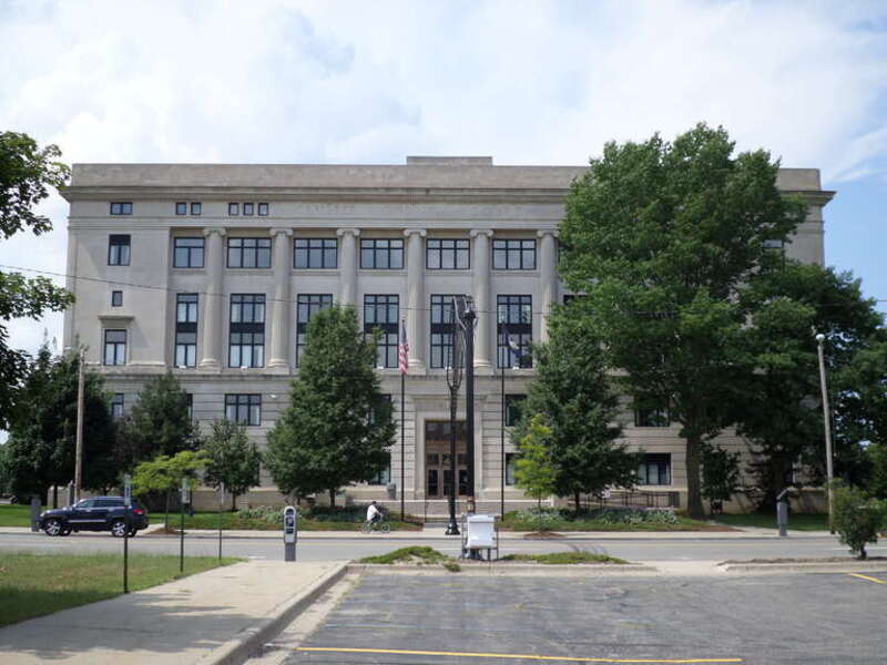 The Genesee County Courthouse in Flint, Michigan