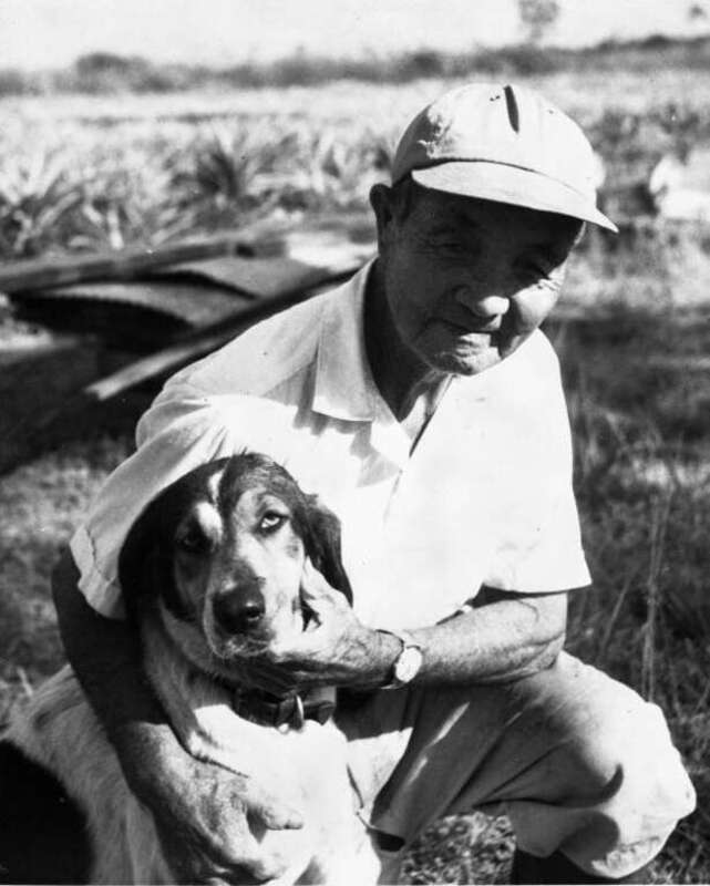 Local call number: N030144 
Title: George S. Morikami and his dog: Delray Beach, Florida

Date: 1970? 

Physical descrip: 1 photonegative: b&amp;amp;w; 5 x 4 in. 

Series Title: (General collection.)

Repository: http://www.floridamemory.com/, 500 S.