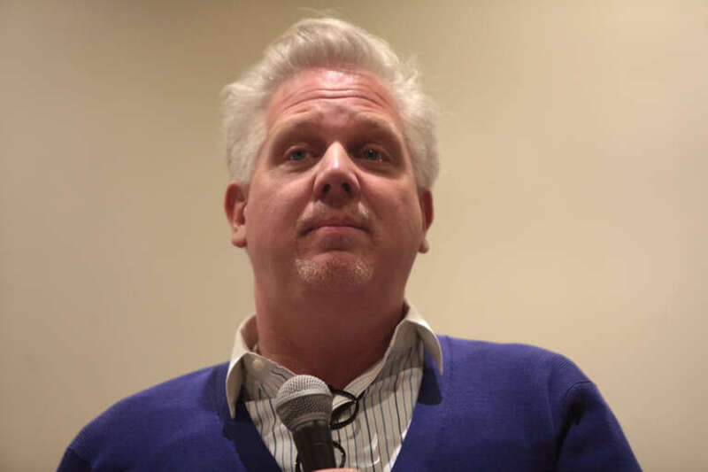 Glenn Beck speaking with attendees at an event titled &quot;An Evening Devotional on the U.S. Constitution&quot; in Mesa, Arizona. Please attribute to Gage Skidmore if used elsewhere.