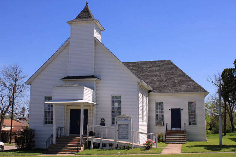 The Former Grace United Methodist Church in Temple, Texas, United States was built in 1883. The building was designated a Recorded Texas Historic Landmark in 1983. Text from the state historical marker reads:&quot;	Founded in 1882 to serve the area's