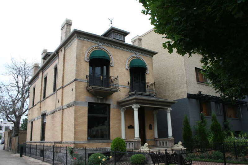 The Guerrieri-Decunto House, located at 1650 Pennsylvania Street in Denver, Colorado