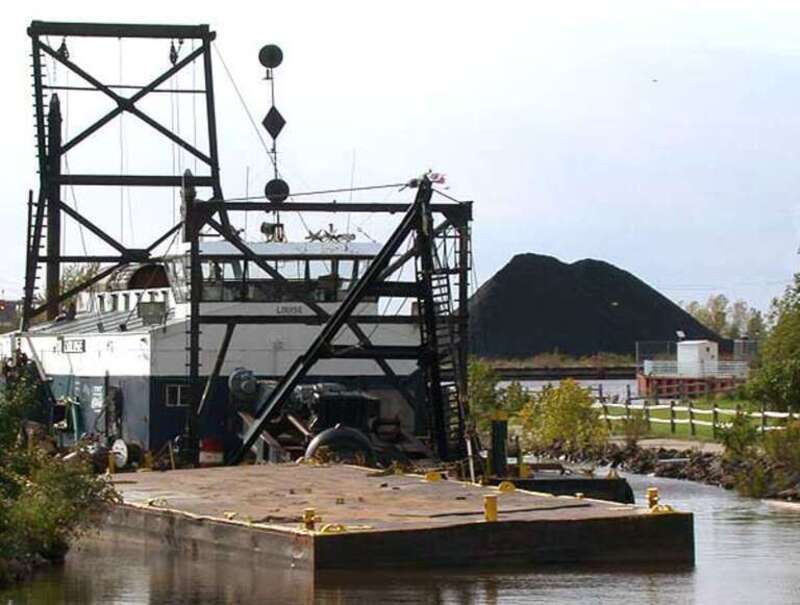 Harbor of Ontonagon, Michigan (taken Sept. 30, 2004)