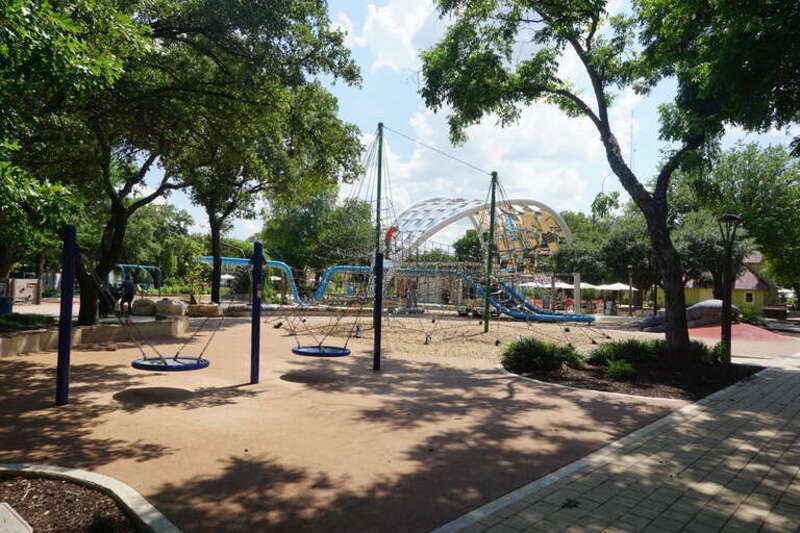 Yanaguana Garden at HemisFair Park in San Antonio, Texas (United States).