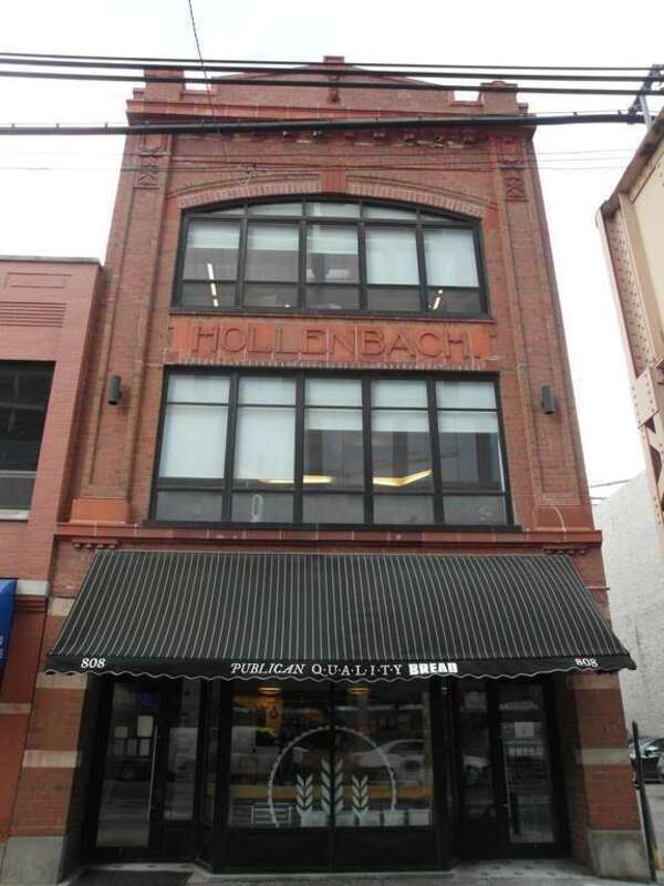 The Hollenbach Building in Chicago's Fulton Market District at 808 W. Lake St.