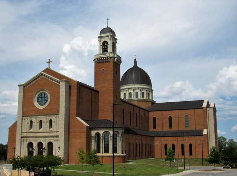 Holy Name of Jesus Cathedral in Raleigh, North Carolina.