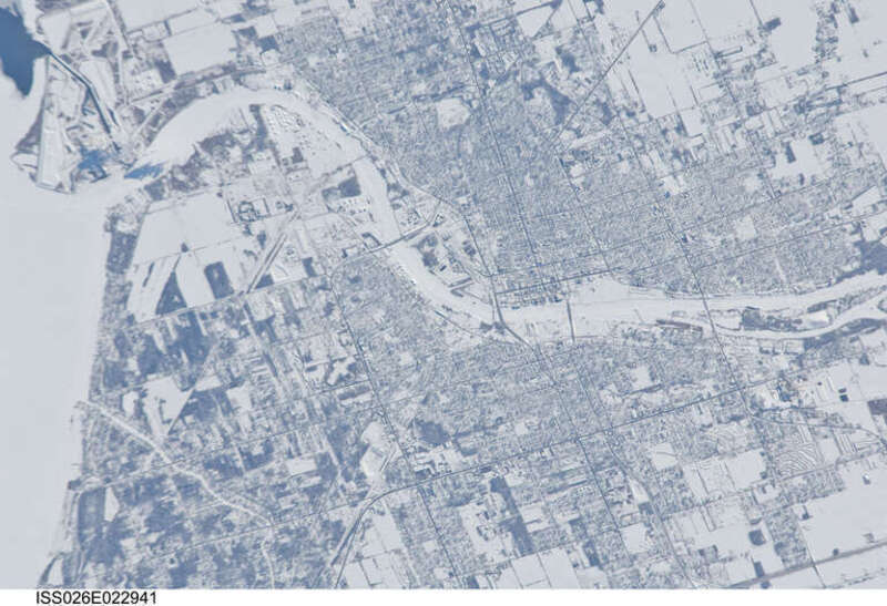 View of Michigan taken during ISS Expedition 26.