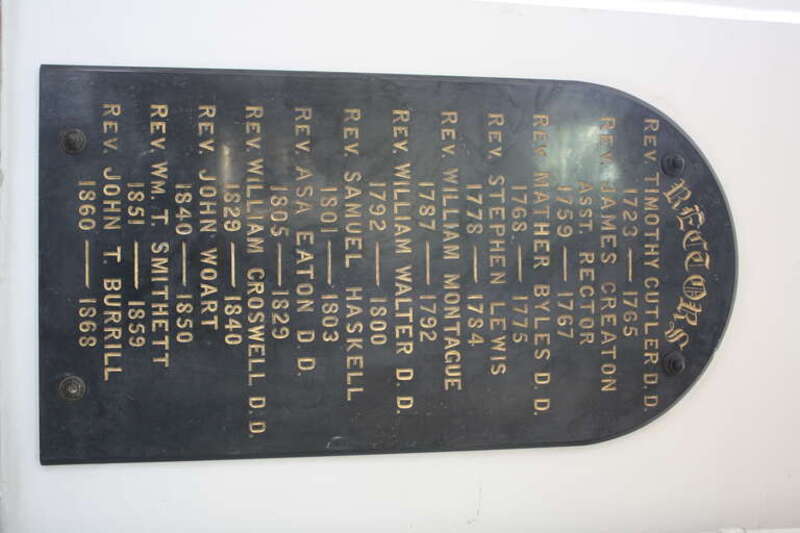 Inside The Old North Church Boston