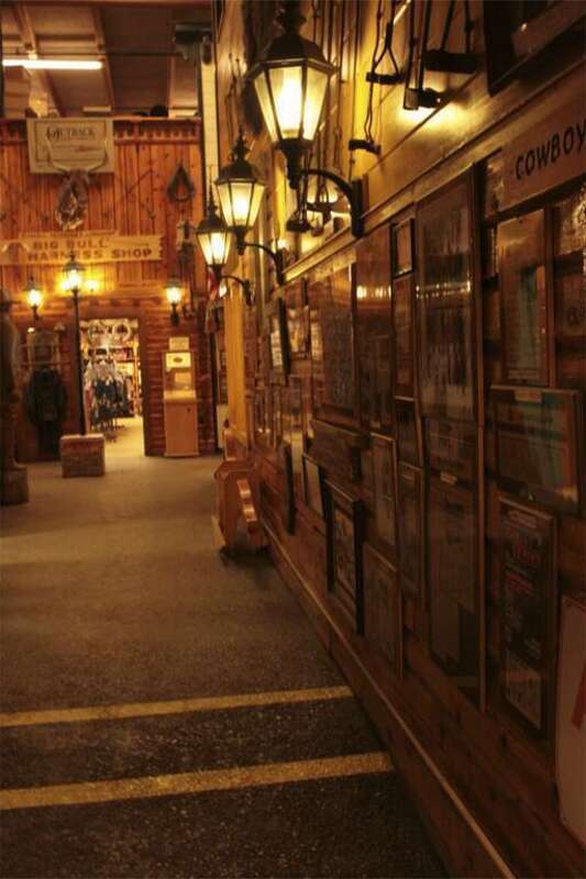 Interior of Wall Drug Mall