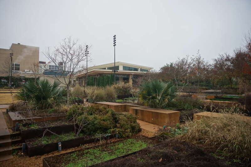The Art Garden at the Mississippi Museum of Art in Jackson, Mississippi (United States).