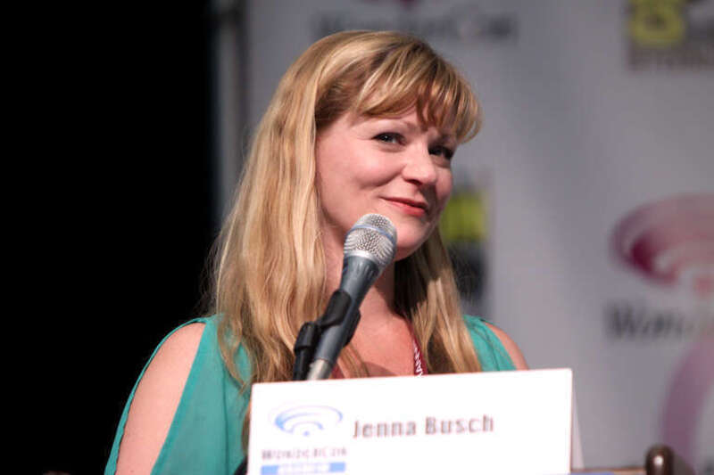 Jenna Busch speaking at the 2013 WonderCon at the Anaheim Convention Center in Anaheim, California.

Please attribute to Gage Skidmore if used elsewhere.