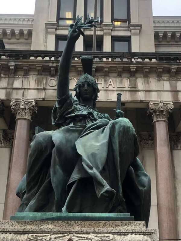Soldiers, Sailors and Marines Memorial @ City Hall Jersey by Philip Martiny (1899)