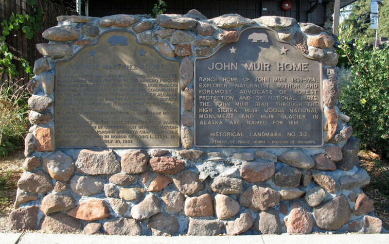 w:National Register of Historic Places listings in Contra Costa County, California.

Plaques, John Muir National Historic Site, 4202 Alhambra Ave., Martinez, California, USA. Photographed 2008-09-14 from the parking lot to the south of the park