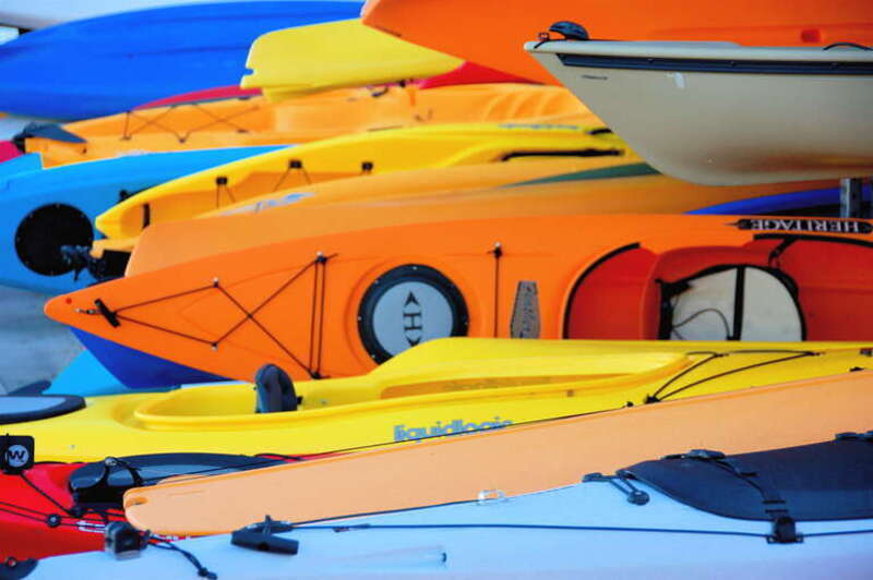 Kayaks at Jack London Square