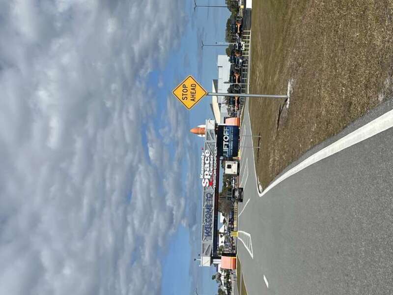 Kennedy Space Center Visitor Complex in February 2022.