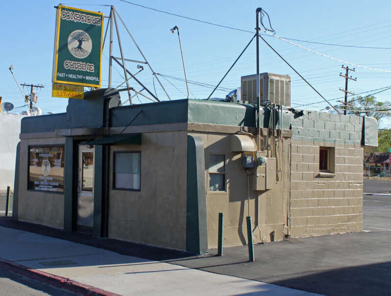 Landrum's Hamburger System No. 1, located at 1300 South Virginia Street in Reno, Nevada. The structure is listed on the National Register of Historic Places.